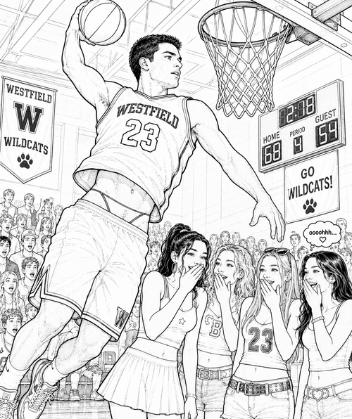Millennial Sleepover Printable Coloring Book