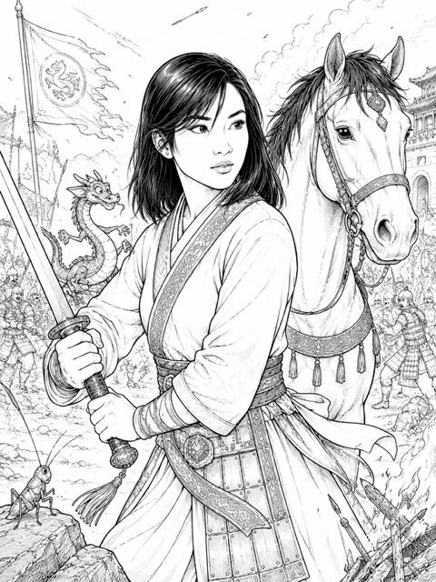Raised by Baddies Printable Coloring Book