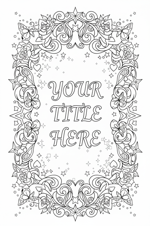 Clean Line Art Title Page